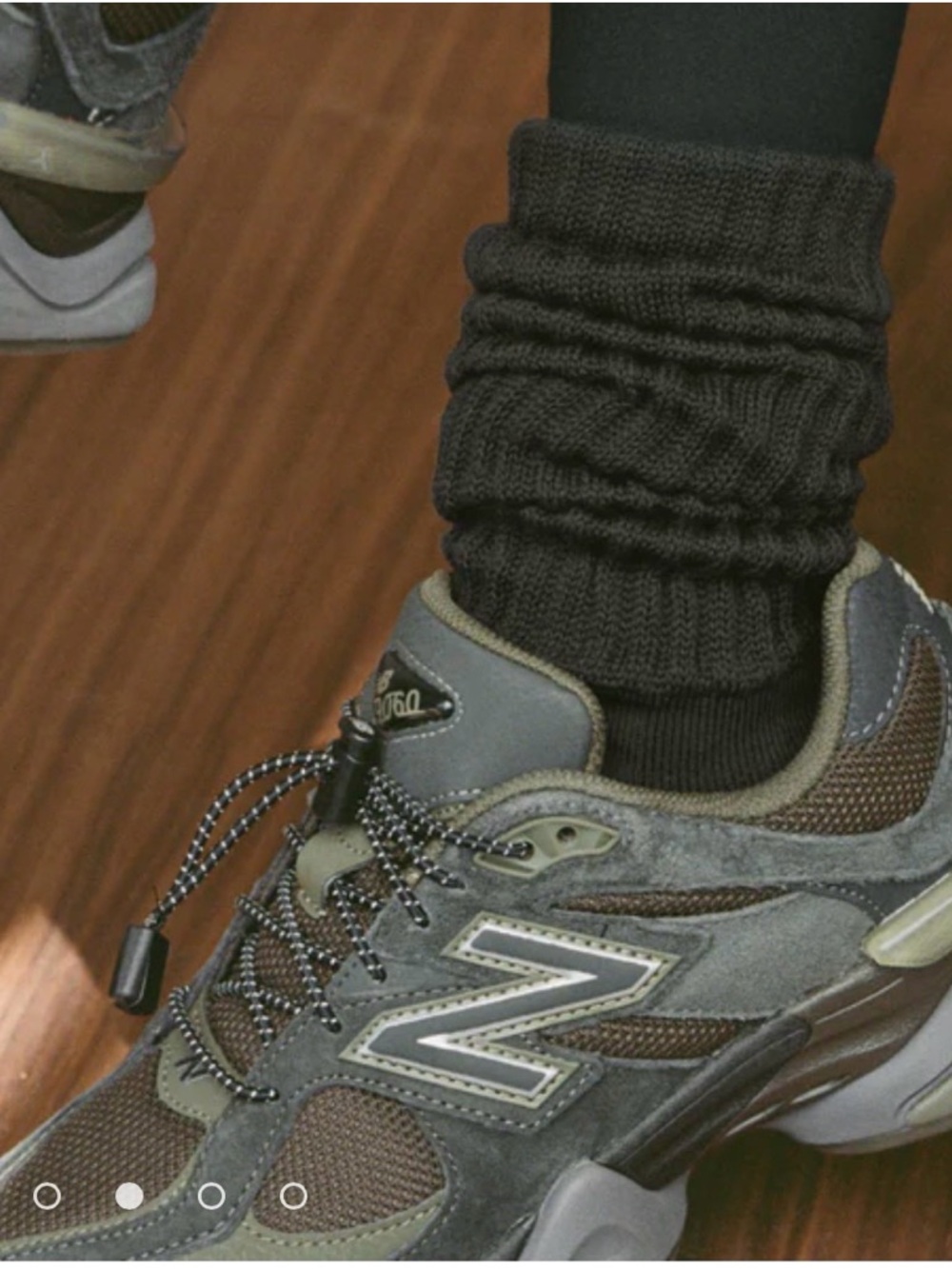 New Balance 9060 Dark Moss and Midnight size 8